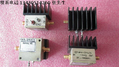 美国进口 10-2000MHz 增益25dB SMA 15V 高频宽带中功率放大器