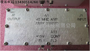 美国Avantek UTF-025电控衰减器 GPD-303 放大器 GPD-302 放大器