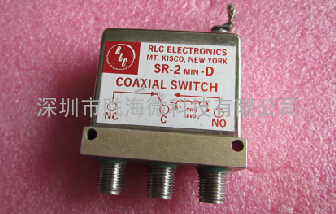 SR-2MIN-D RLC 18GHz SMA头 28V 180W单刀双掷 射频微波同轴开关