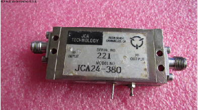 美国JCA进口 JCA24-380 2-4GHz 38dB SMA接头 微波 低噪声放大器