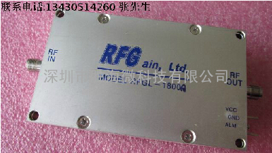 RFGL-1800A 1000-1800MHz 40dB 23dBmSMA低噪声高增益功率放大器