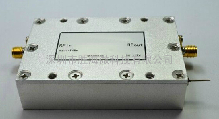 100MHz-6GHz 31.5dB 23dBm SMA 微波高频宽带中功率放大器