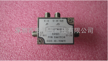 660-D-13611 8-18GHz DPDT 2.92mm 双刀双掷射频微波同轴电子开关