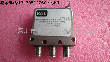 K&amp;L MS-28-F-SMA-26.5DM 26.5GHz 200W SMA 28V 单刀