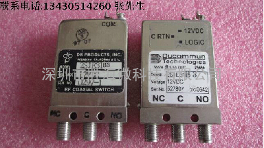 2S1E31 ducommun 18GHz SMA 12V 450W TTL 单刀双掷 射频同轴开关