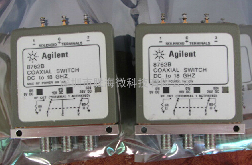 8762B 24V 18GHz 1W SMA SPDT 带负载单刀双掷射频微波同轴开关