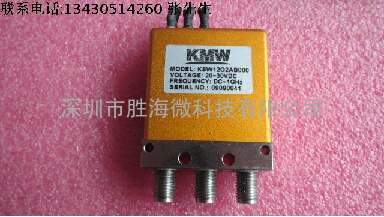 KSW1202AB000 SPDT SMA 1GHz 20-30V 单刀双掷 射频微波同轴开关