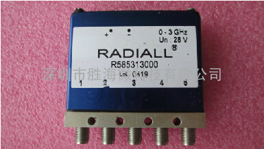 R585313000 Radiall RF Switch SPDT 18GHz SMA 射频微波同轴