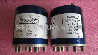 Radiall R574313615 DC-3GHz 240W 28V 单刀6掷 射频同轴开关