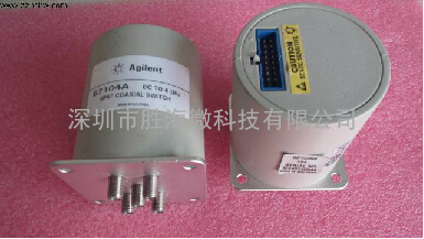 87104A Agilent 4GHz SP4T 24V TTL SMA 单刀四掷射频同轴开关