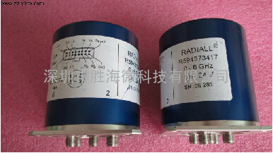 Radiall R594373417 DC-6GHz 300W 24V TTL 单刀4掷 射频同轴开