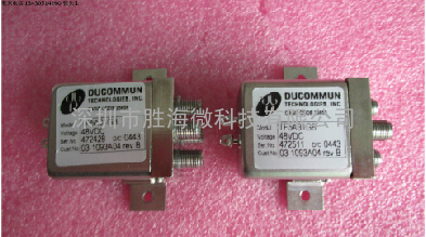 美国DBP TF5A31GB 18GHz SMA 48V 450W DPDT 射频高功率同轴开关