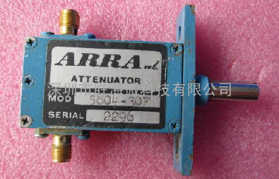 ARRA 5804-30F 5-18GHz 0-30dB SMA 射频同轴精密连续可调衰减器