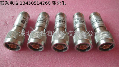 6801.17.A HUBER+SUHNER 1dB DC-12.4GHz N接头 RF射频同轴衰减