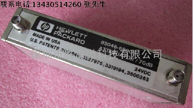 85046-60006 Agilent 4GHz 70dB 10dB步进 24V 程控电控衰减器