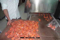 微波烤虾设备用实力引导食品产业向卫生标准化发展