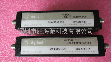 84904L Agilent 40GHz 11dB 2.4mm接头 射频 可编程步进衰减器