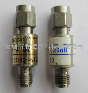 2082-6174-20 MA/COM 20dB 2W DC-4GHz SMA 射频同轴固定衰减器