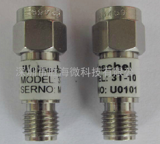 3T-10 weinschel 10dB DC-12.4GHz 2W SMA 射频同轴固定 衰减器