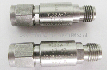 9133A-7 WEINSCHEL DC-18GHz 17dB 射频微波同轴高精密固定衰减