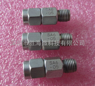 进口 SA6-05 DC-6GHz 5dB 2W SMA 射频微波同轴精密固定衰减器