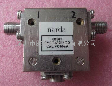 美国NARDA进口 60583 3.8-8.2GHz SMA RF 射频微波同轴隔离器