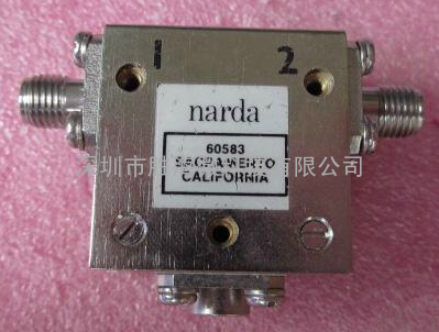 美国narda口 60583 3.8-8.2GHz SMA RF 射频微波同轴隔离器