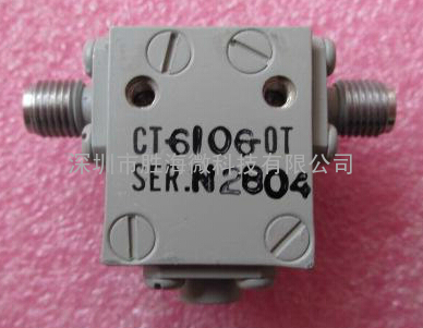 美国TUE进口 CT-6106-OT 7.8-15GHz SMA RF 射频微波同轴隔离器