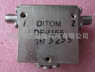 美国DITOM进口 DF-1155 1080-1350MHz SMA RF 射频微波同轴隔离器