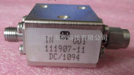 美国HARRLS进口 111907-11 4.3-5.8GHz SMA RF射频微波同轴隔离器