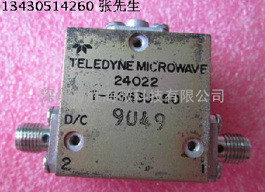 TELEDYNE T-4S63U-50 3.7-8.5GHz SMA RF 射频微波同轴隔离器