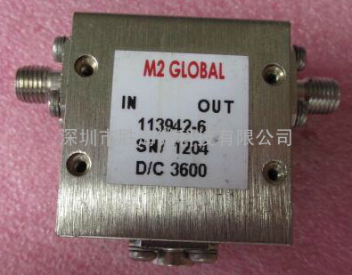 M2 GLOBAL 113942-6 0.96-1.29GHz SMA RF 射频微波同轴隔离器