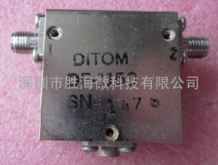 美国DITOM进口 DF-1153 860-1120MHz SMA RF 射频微波同轴隔离器