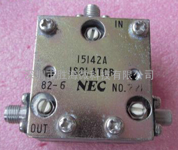 NEC进口 15142A 5.2-6.8GHz SMA RF 射频微波同轴隔离器