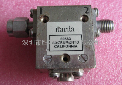 美国narda进口 60583 7-12.4GHz SMA RF 射频微波同轴隔离器