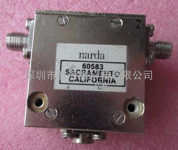 美国NARDA进口 60583 1.25-1.52GHz SMA RF 射频微波同轴隔离器