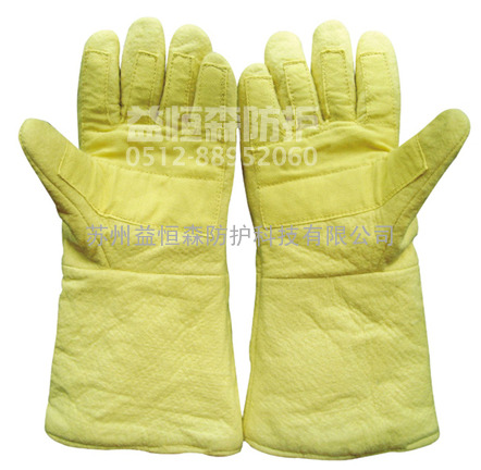 苏州劳保用品 E-LA5 芳纶表面层 隔热层 500度耐高温手套