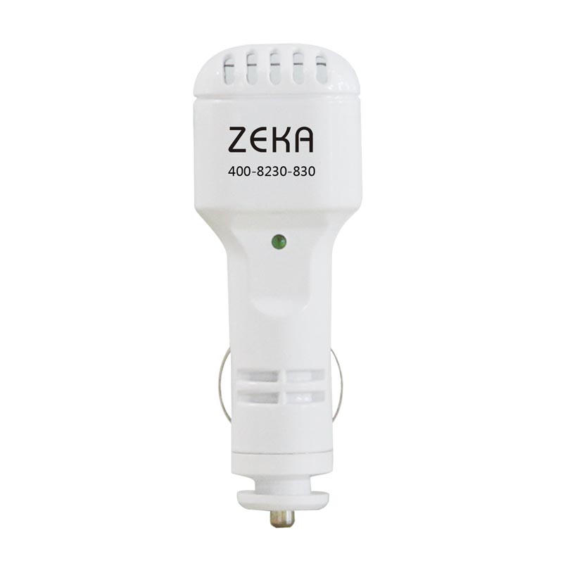 ZEKA/志佳空气净化器车载除空气净化器氧吧车用负离子点烟器式C02