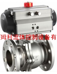 Q641F气动法兰球阀