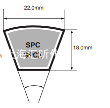 MITSUBOSHI NARROW V-BELT 三星高速防油SPC型三角带