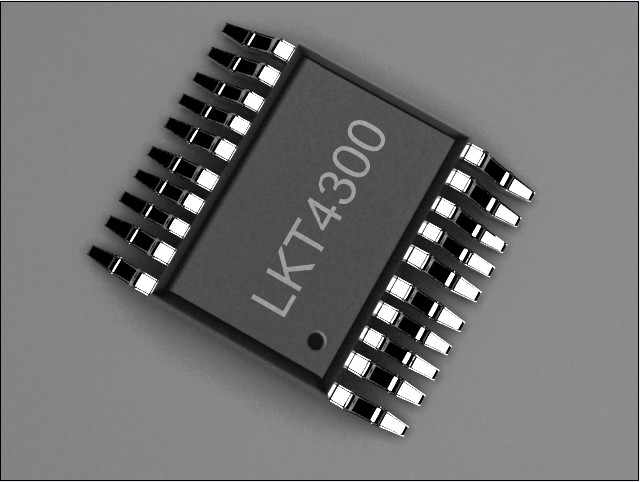 LKT4300 32位高性能多接口加密芯片