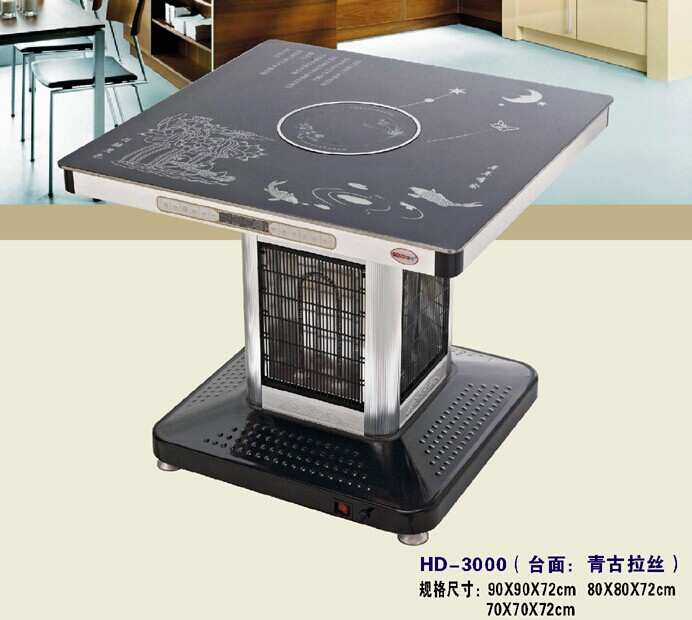 新款多功能电暖炉/电暖桌/电暖器（八面来风系列CHQ-D05）
