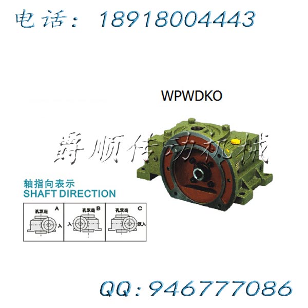 WPWDKO250-15KW-60老式蜗轮蜗杆减速机