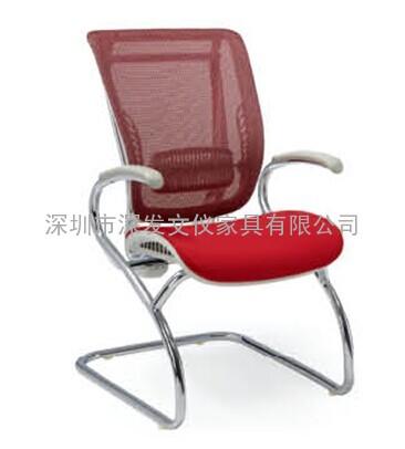 深圳洽谈椅子 会议洽谈椅定制 网布办公椅订做