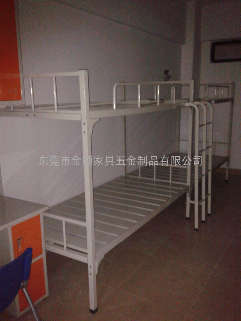 铁板床价格 铁床图片 两层床 工地铁床 员工上下床 