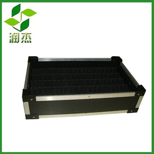 热销供应 特价优质可折叠中空板箱 防水防静电周转箱中空板箱加工