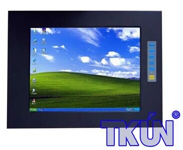 TKUN 10.4寸V104SVGA强固型壁挂嵌入式电阻触摸屏工业液晶显示器