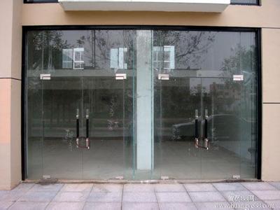 静海县安装玻璃门，静海县钢化玻璃门专业订做