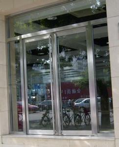 河西区安装玻璃门，天津钢化玻璃门厂家