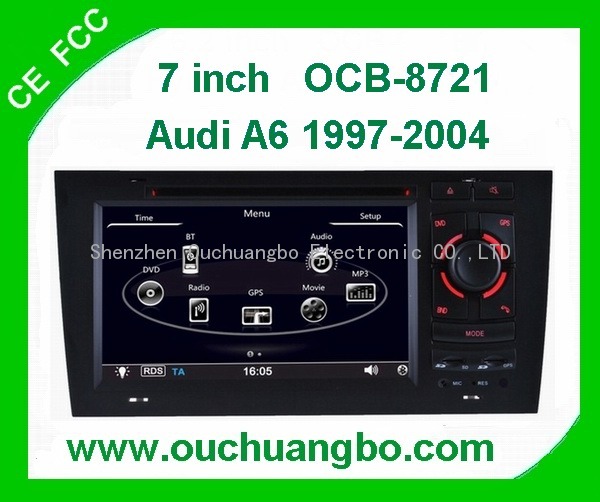 Ouchuangbo Auto DVD System for Audi A6 1997-2004 G